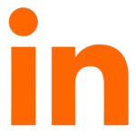 HD Orange Linkedin IN Icon Text Symbol Sign PNG removebg preview